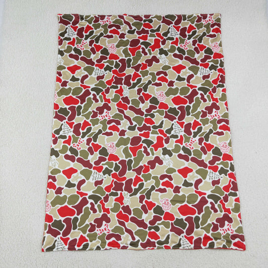 Baby Boys Kids Christmas Santa Tree Camo Blanket