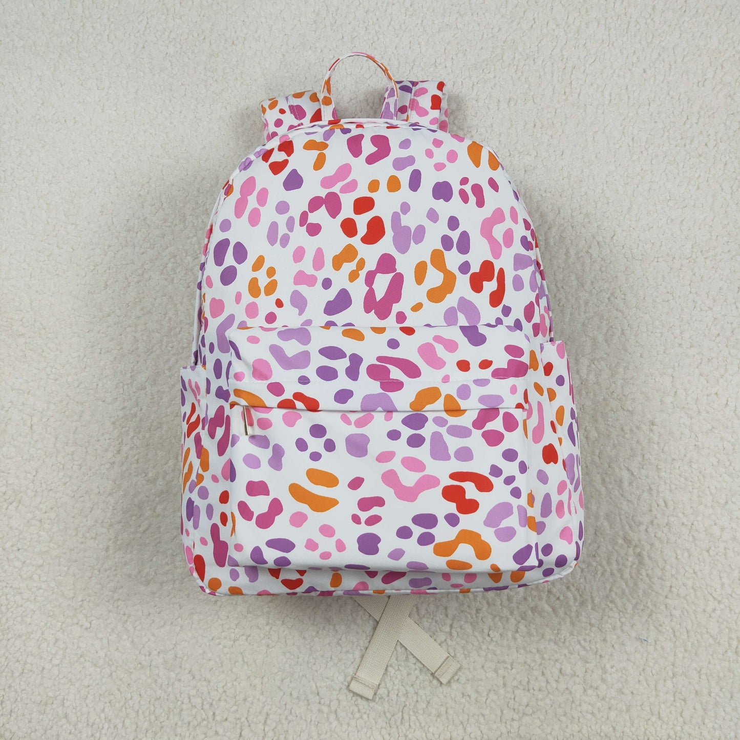 Baby Girl Toddler Colorful Leopard Backpack Bags RTS