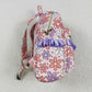 Baby Girl Flower Purple Ruffle Backpack Bags RTS