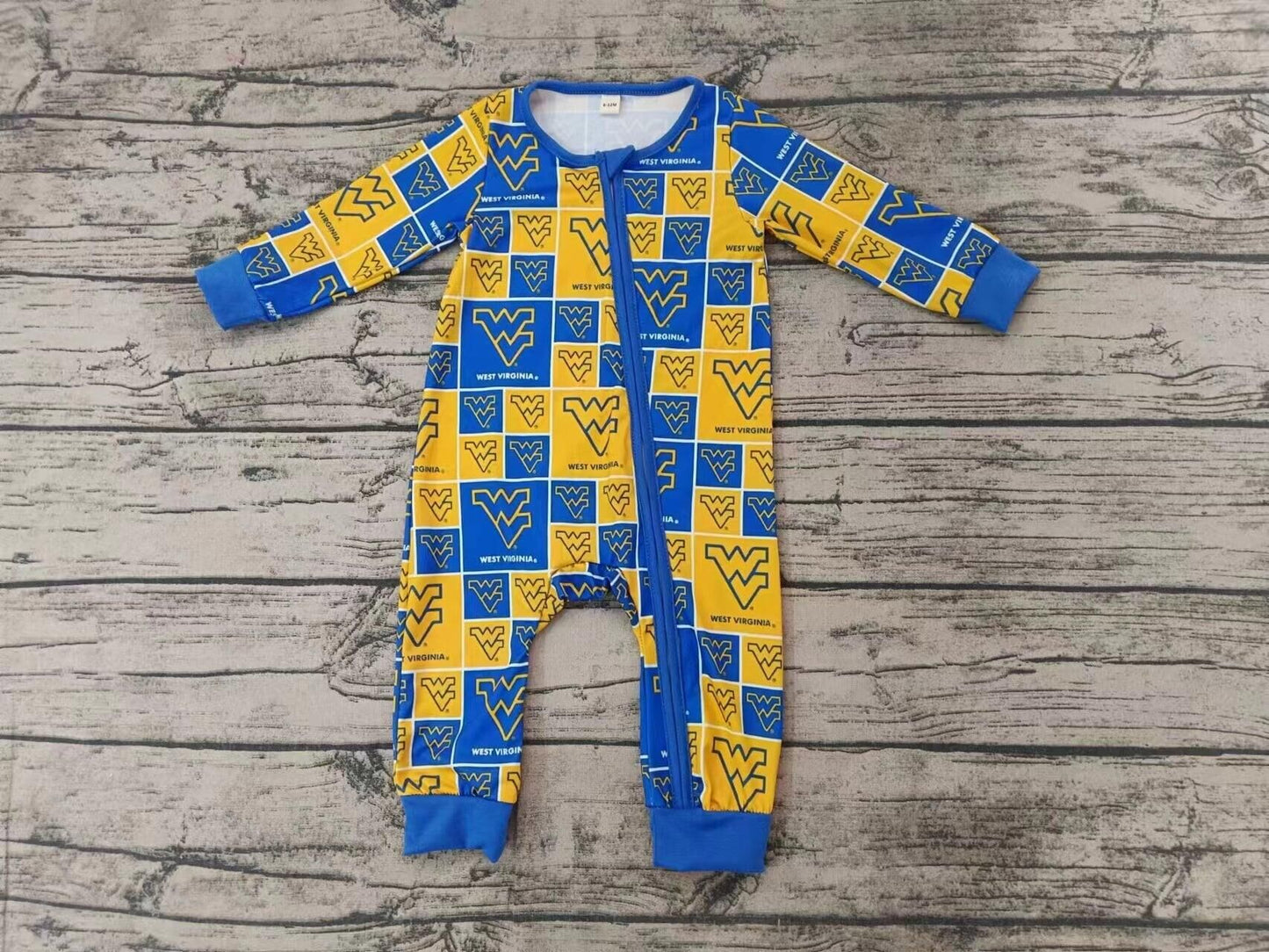 Baby Boy Infant WV Team Romper