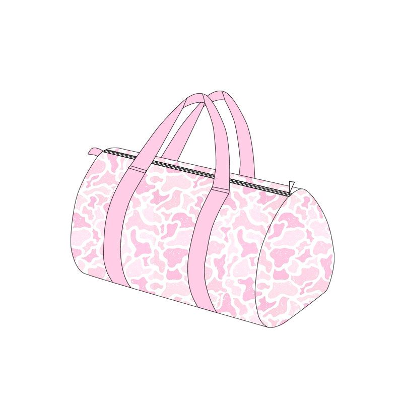 ( Moq 5 ) Preorder Toddler Kids Adult Camo Package Travel Gym Pink Bag