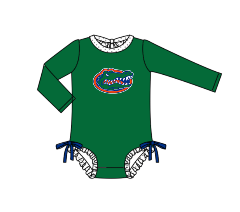 ( Moq 5 Each Style ) Baby Boys Girls Kids Team Sibling Green Jumpsuits Sets Swimsuits