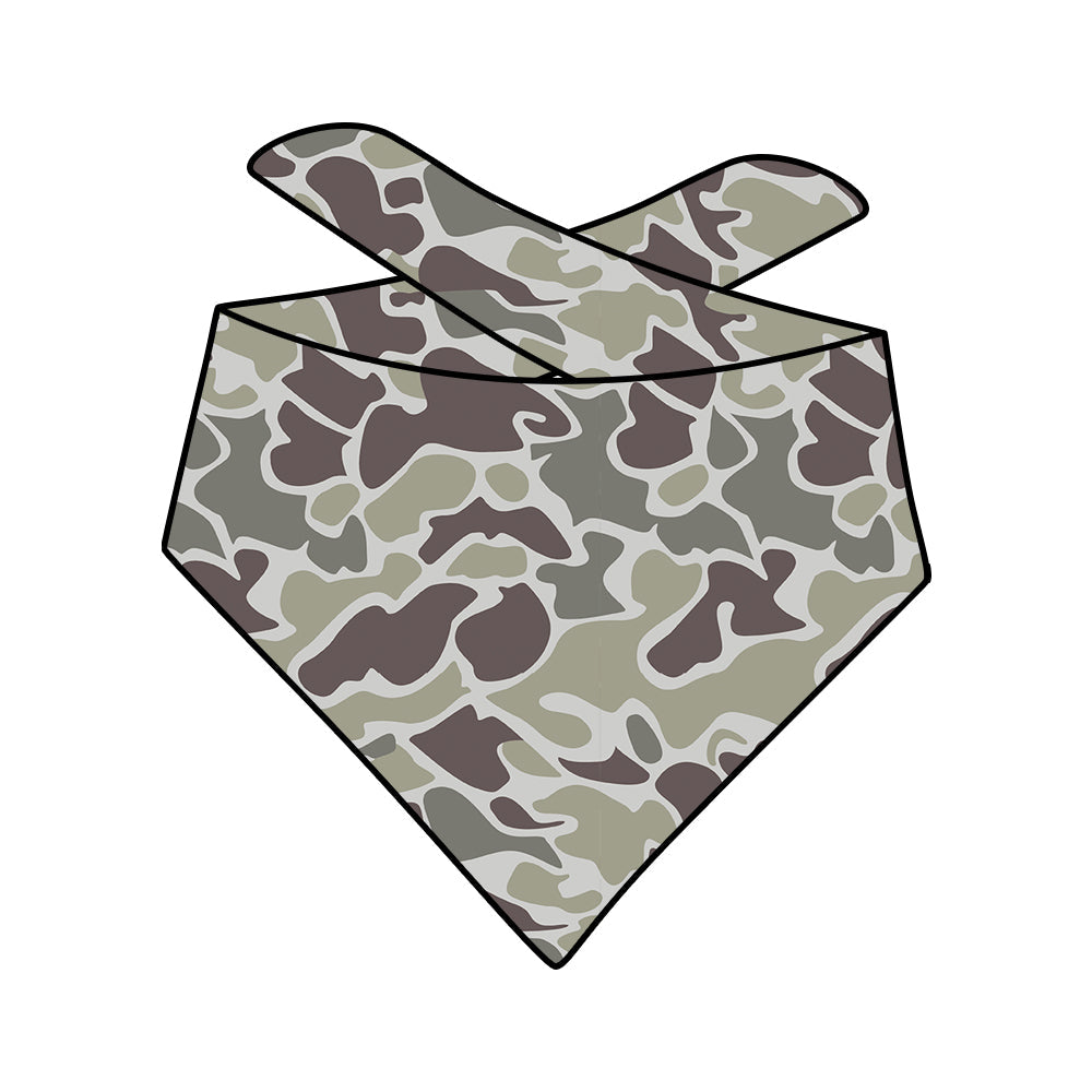 Customizable Camo Collar Dog Bandage Scarf