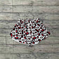 Adult Women Leopard G Team Yoga Active Ruffle Shorts Bottom RTS