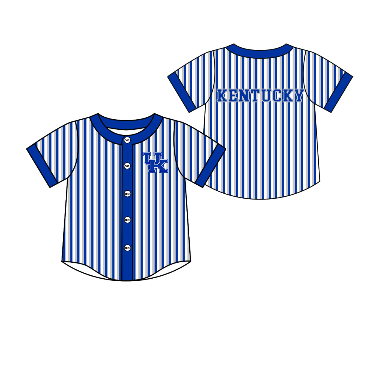 ( Moq 5 Each Style ) Baby Boys Girls Toddler Tiger Sibling Shirts Sets Team Blue Clothing