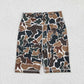 Baby Kids Toddler Brown Camo Biking Active Shorts Bottoms RTS