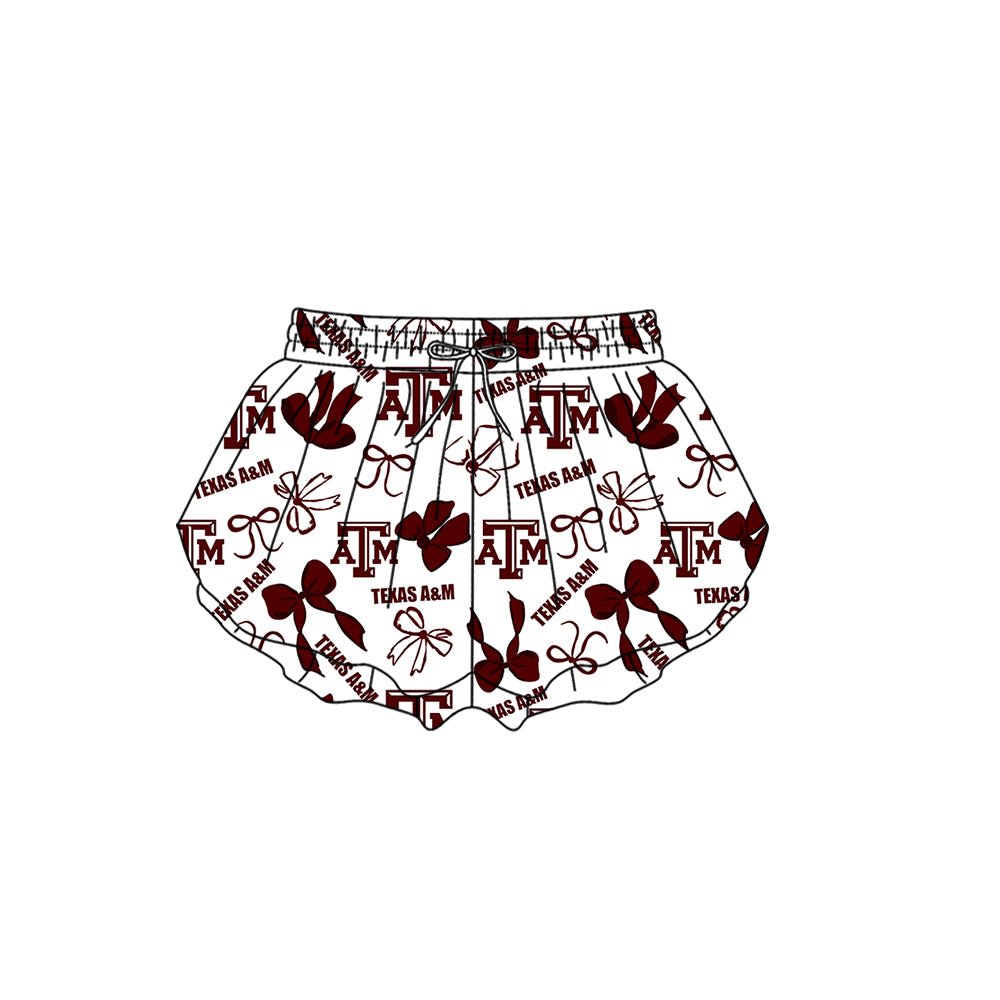 ( Moq 5 Each Style ) Baby Girls Toddler Bows Sibling Team Shorts Dresses Set Clothes