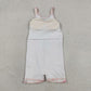 Baby Girls Kids Straps Bows Yoga Active Shorts Knee Length Dress RTS