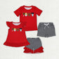 Baby Boy Girl Short Sleeves Cartoon Shirt Shorts Sibling Clothes Outfit RTS