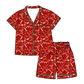 ( Moq 5 Each Style ) Baby Boys Girls Kids Football Sibling Shorts Romper Bows Dresses Set Team Red Clothes