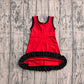 ( No moq ) Preorder Baby Girls Kids Sleeveless Shorts Black Scallop Red Dress Yoga Active Clothes