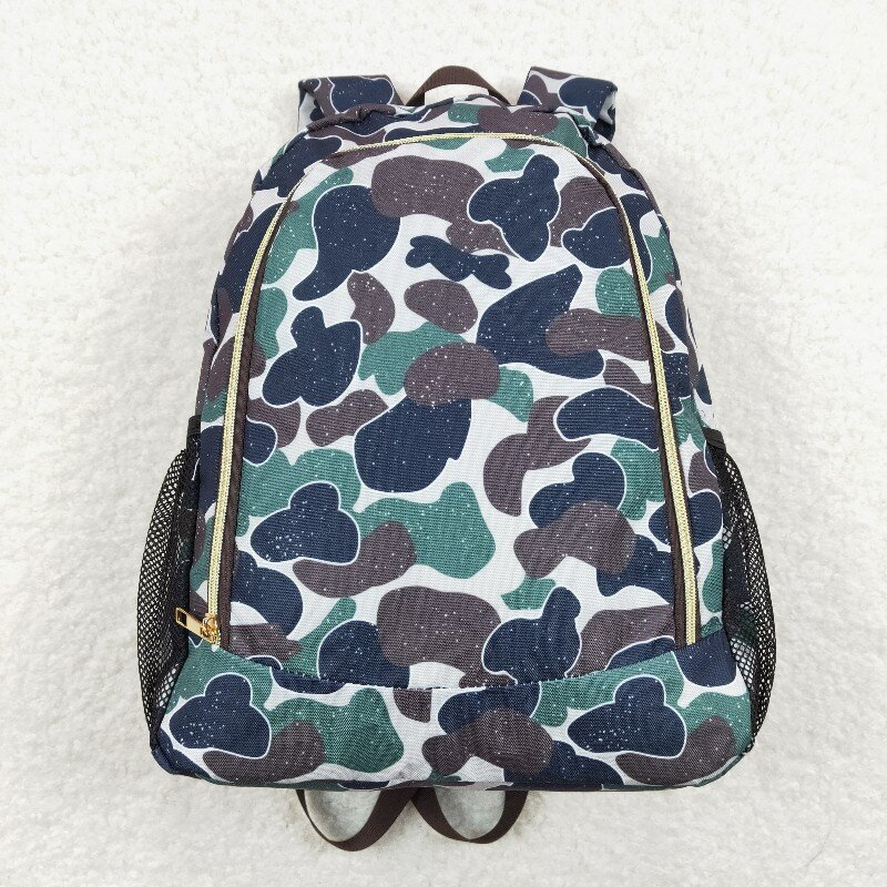 Baby Kids Boy Sibling Brother Camo Backpacks Bags