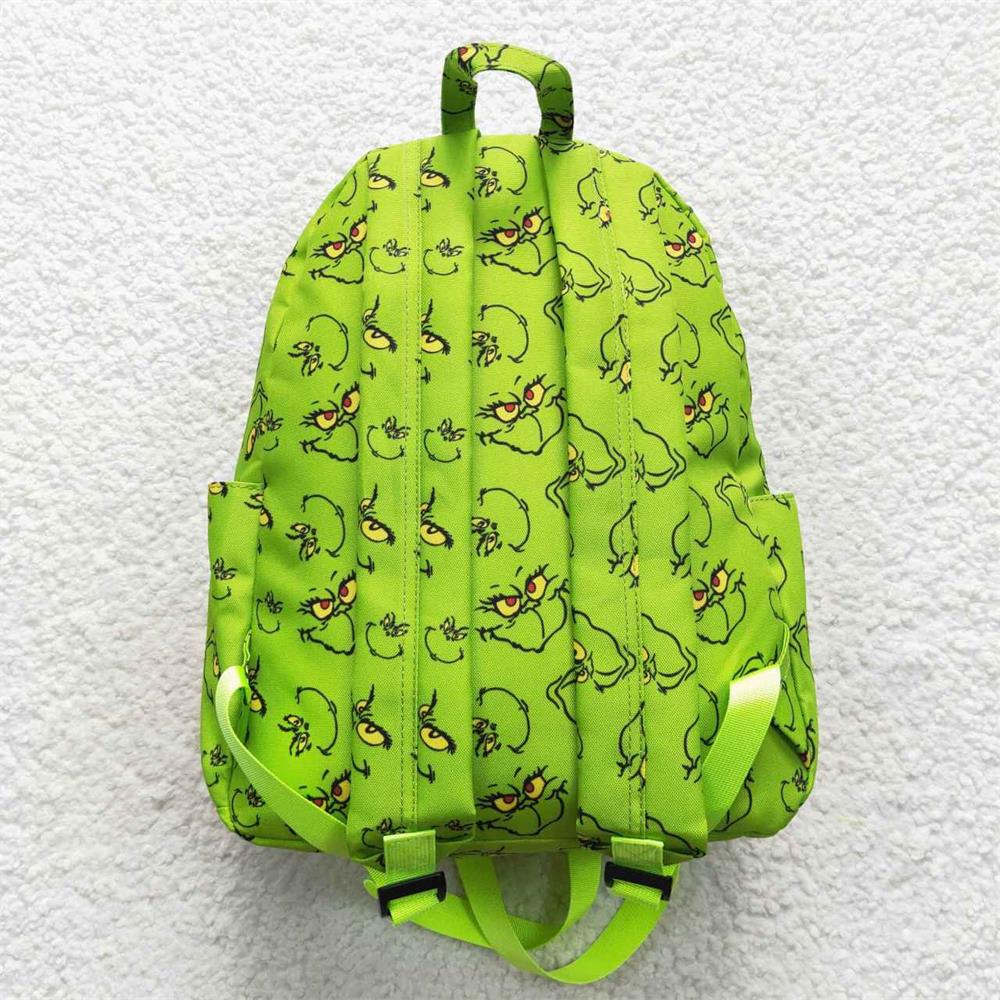 BA0119 Baby Girl Christmas Green Bag Backpack