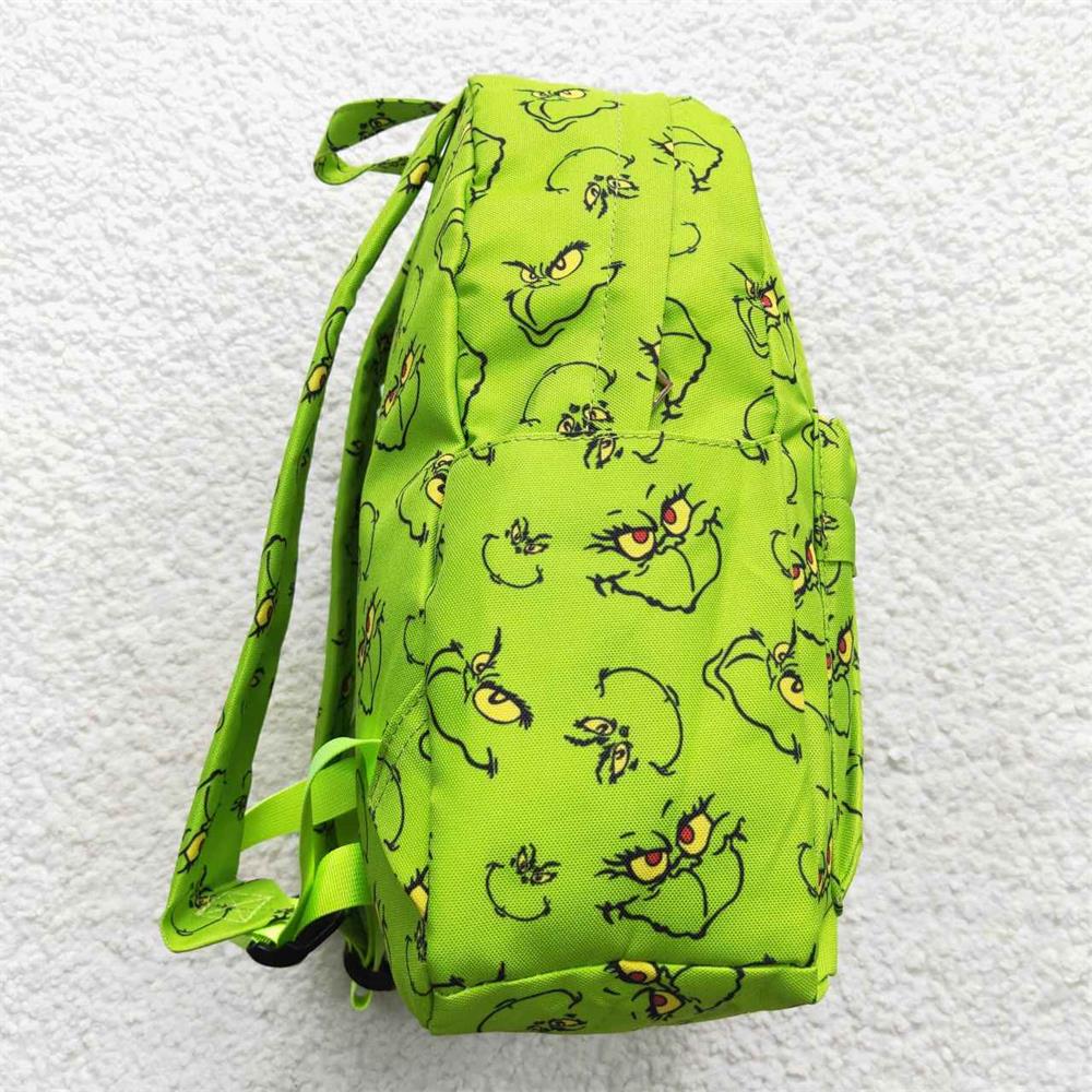 BA0119 Baby Girl Christmas Green Bag Backpack