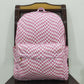 Baby Girl Pink Checkered Backpack Bag