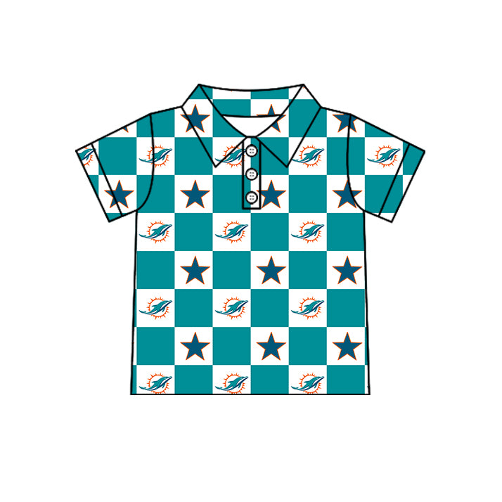 ( Moq 5 Each Style ) Baby Boys Girls Toddler Bows Team Sibling Green Shorts Dress Shirt Set Clothes