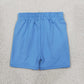 Baby Girls Kids Blue Stripes Shorts Bottoms Yoga Active Clothes RTS