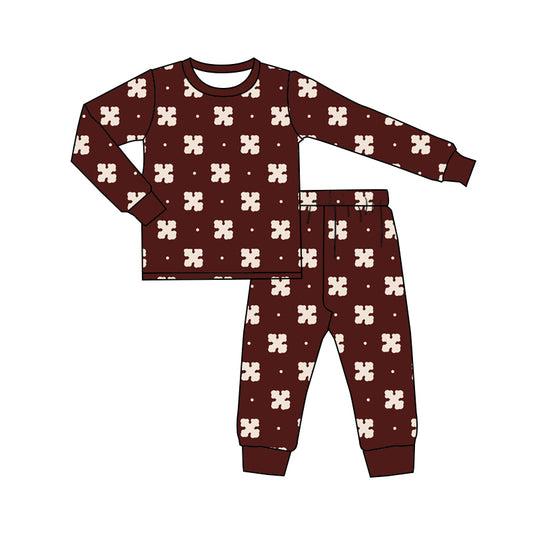 Baby Boy Long Sleeves Shirt Pants Pajamas Set