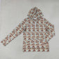 Adult Men Long Sleeves Hoodie Zipper Camo Pullover Shirt RTS