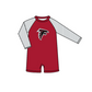 ( Moq 5 Each Style ) Baby Boys Girls Kids Team Sibling Jumpsuits Sets Swimsuits Red Clothes
