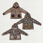 Sibling Baby Boys Kids Southern Camo Print Hoodie Pockets Buttons Shirts Coats RTS