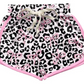 Baby Girl Adult Women Leopard Pink Bows Sibling Matching Romper Dress Shorts Clothes Set Each Style