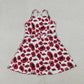 Sibling Baby Girl Kids Sleeveless Leopard Team Knee Length Yoga Active Dresses RTS
