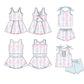 Baby Girl Sleeveless Flower Bows Sibling Dress Set ( Moq 5 Each Style ) 3.5