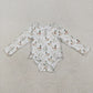 Baby Boy Infant Long Sleeves Ducks Bubble Romper RTS