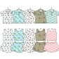 ( Moq 5 Each Style ) Sibling Baby Boys Girls Fish Ducks Shirts Shorts Dresses Clothes