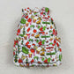 BA0138 Baby Girl Green Face Christmas Backpack