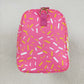 Kids Toddler Adult Pink Teams Duffle Gym Backpack Lunch Bag Sibling Bags