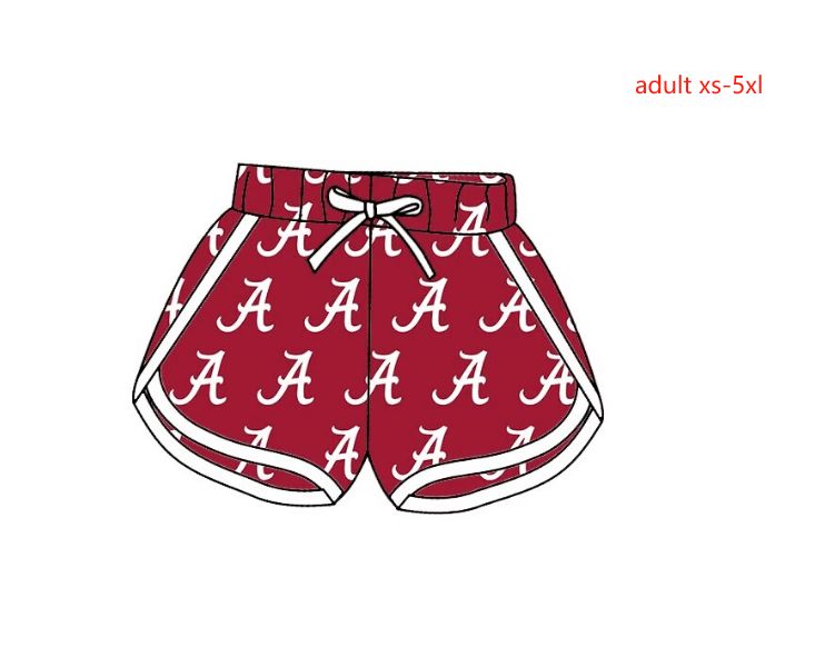 Adult Women Team Sports Summer Shorts