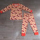 Baby Boys Kids Long Sleeves Pumpkins Trucks Shirt Pants Set Pajamas Fall Clothes RTS