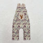 Baby Boy Embroidery Deer Camo Pants Hunting Jumpsuit