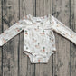 Baby Boy Infant Long Sleeves Ducks Bubble Romper RTS