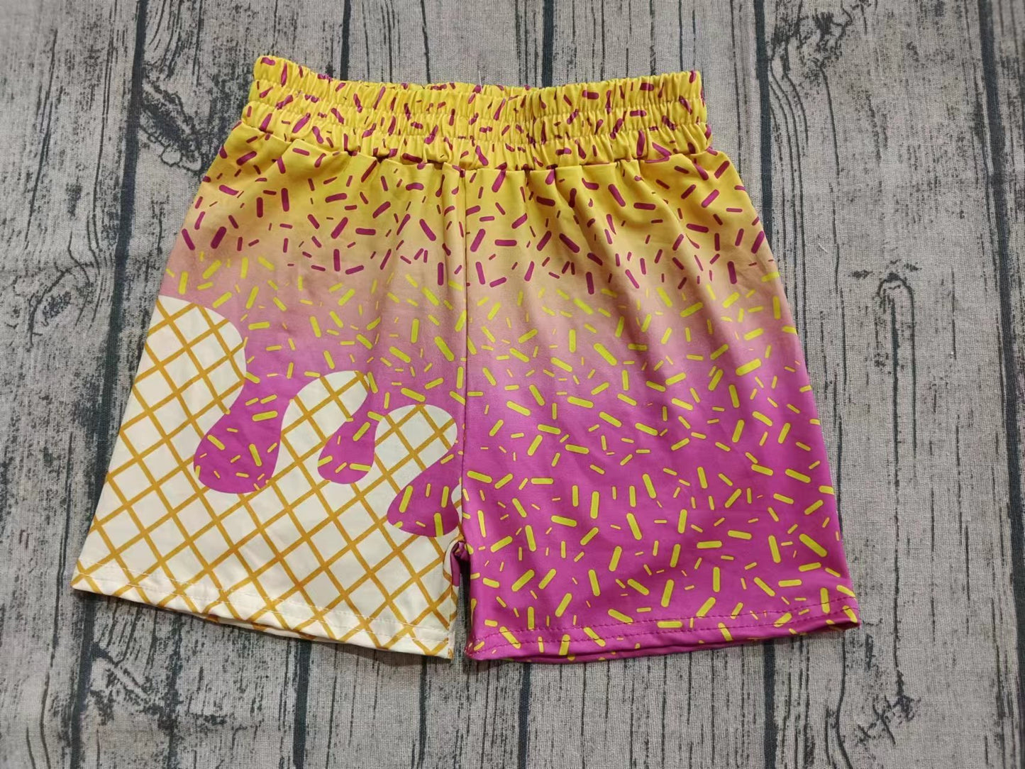 ( Moq 5  ) Baby Boy Summer Candy Plaid Shorts Bottoms