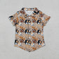 Sibling Baby Boys Girls Kids Short Sleeves Dogs Football Team Shirt Dress RTS