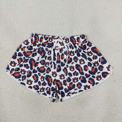 Sibling Family Kids Girls Adult Women Leopard Yoga Shorts Bottoms Team Clothes  RTS