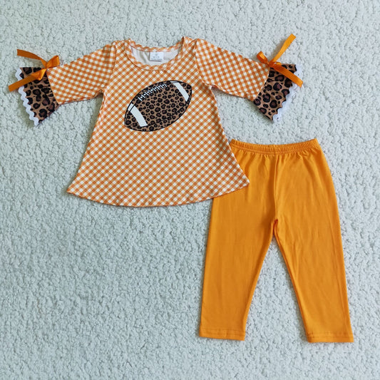 Promotion 6 A7-14 Baby Girl Football Outfit