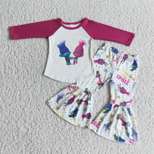 Promotion Baby Girl Cartoon Outfit