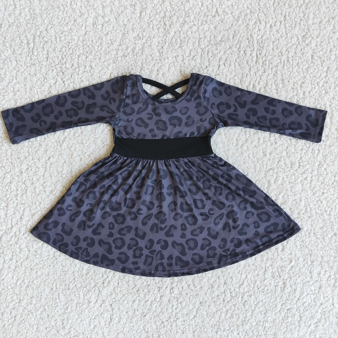 Promotion 6 B12-8 Baby Girl Leopard Dress