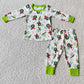 Promotion 6 B4-20 Baby Boy Christmas Face Pajamas Set