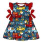 Baby Boy Girl Animals Sibling Matching Dress Romper Clothes Set ( Moq 5 Each style )