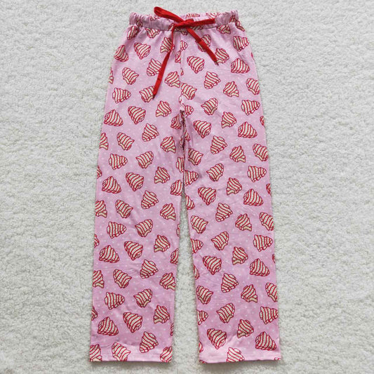 P0155 Adult Women Christmas Cake Pajama Pants