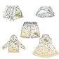 ( Moq 5 each style ) Baby Boy Girl WC Team Sibling Drips Dress Shirt Shorts Pants 7.5