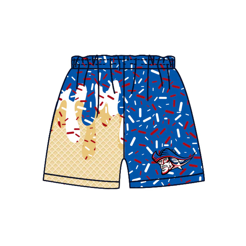 ( Moq 5 each style ) Baby Boy Girl Summer Team Sibling Drip Shorts Shirt Set 7.28