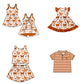 ( Moq 5 each style ) Baby Boy Girl Toddler Team Cow Bows Sibling Shirt Dress Set 6.23