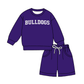 ( MOQ 5 ) Custom Design Baby Girls Long Sleeves Tops Shorts Sets (No.1-6)