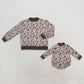 Sibling Baby Kids Adult Women Long Sleeves Camo Print Romper Shirt RTS